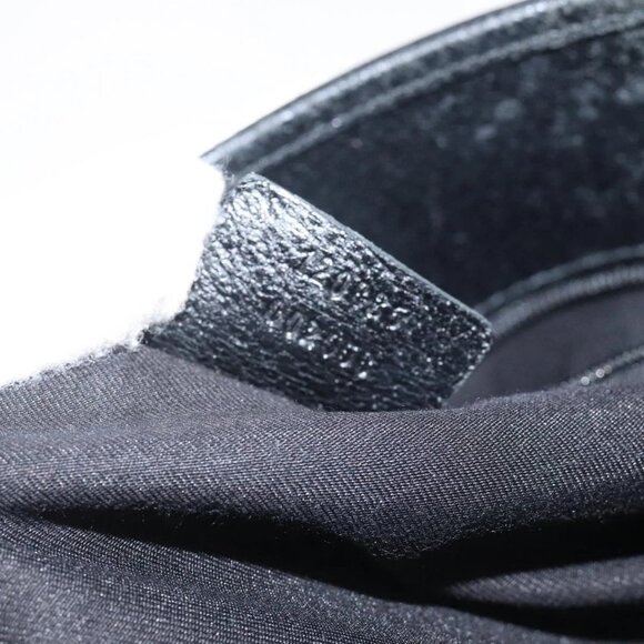 GUCCI GG Canvas Tote Bag Black Silver 120836 Auth - Picture 14 of 16